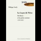 Leçon de Nérac (La). Du Bartas et les poètes occitans (1550-1650)