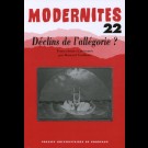 Déclins de l'allégorie ? – Modernités 22