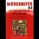 Les enseignements de la fiction – Modernités 23