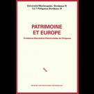 Patrimoine et Europe