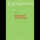 Modernités de Rousseau - Lumières 15