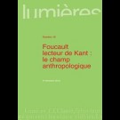 Foucault lecteur de Kant : le champ anthropologique - Lumières 16