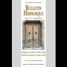 Bulletin Hispanique - Tome 123 - n° 2 - décembre 2021 - Investigaciones semánticas y léxicas actuales