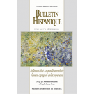 Bulletin Hispanique - Tome 116 - Décembre 2014 - N° 2