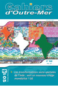 Les transformations socio-spatiales de l\'Inde : vers un nouveau virage mondialisé ? (II) - Les Cahiers d\'Outre-Mer 268