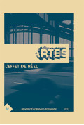 L'effet de réel - Les Cahiers d'Artes n°10