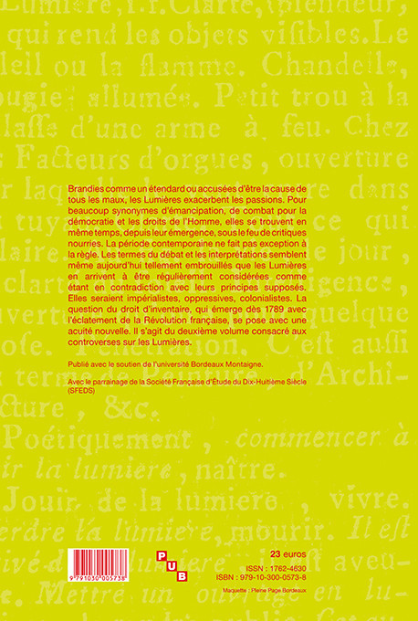 Controverses sur les Lumières