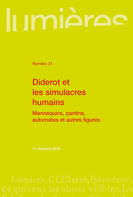 Diderot et les simulacres humains