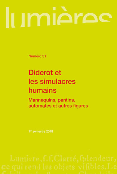 Diderot et les simulacres humains