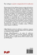 Tact critique et pensée comparatiste de la traduction