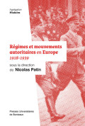 Régimes et mouvements autoritaires en Europe