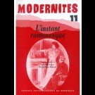 L'instant romanesque – Modernités 11