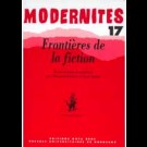Frontières de la fiction – Modernités 17